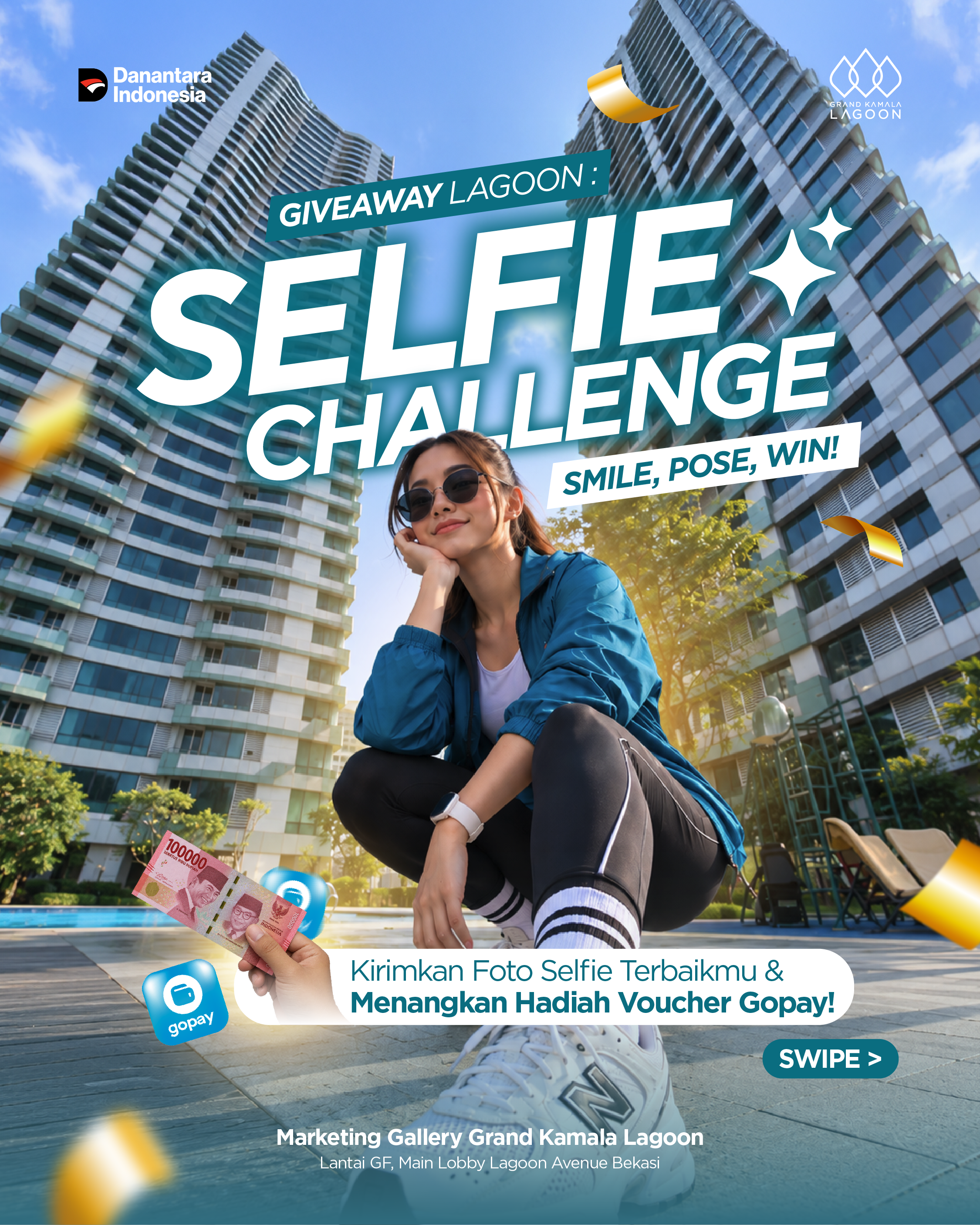 Selfie Challenge Grand Kamala Lagoon